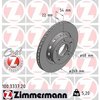 Zimmermann Brake Disc - Standard/Coated, 100333720 100333720